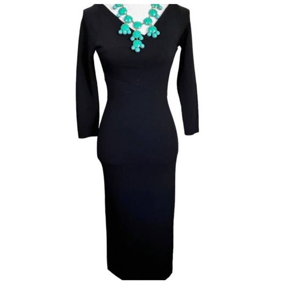 Theory Stunning Black Dress Small - Picture 1 of 5